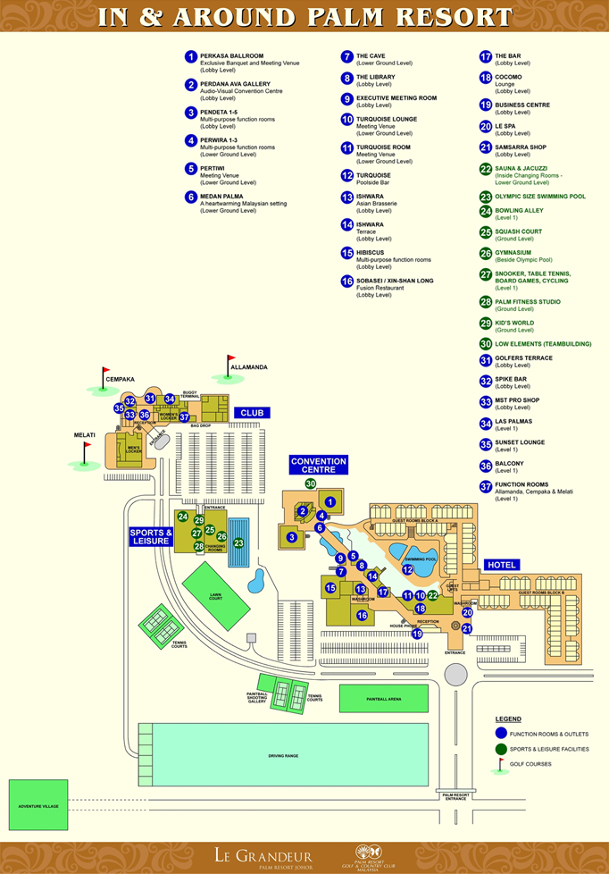 Resort Layout Plan