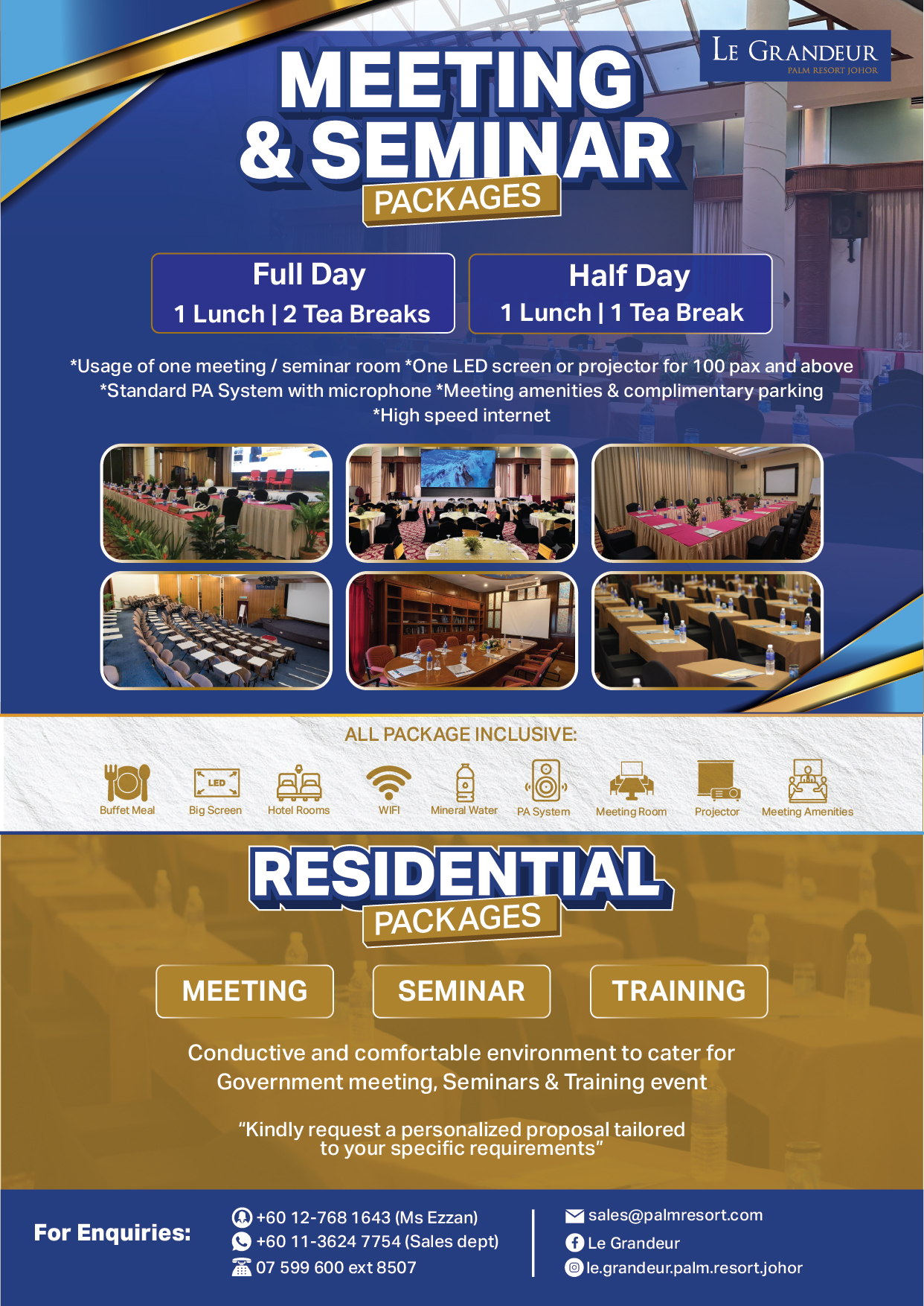 Meeting, Seminar and Conference