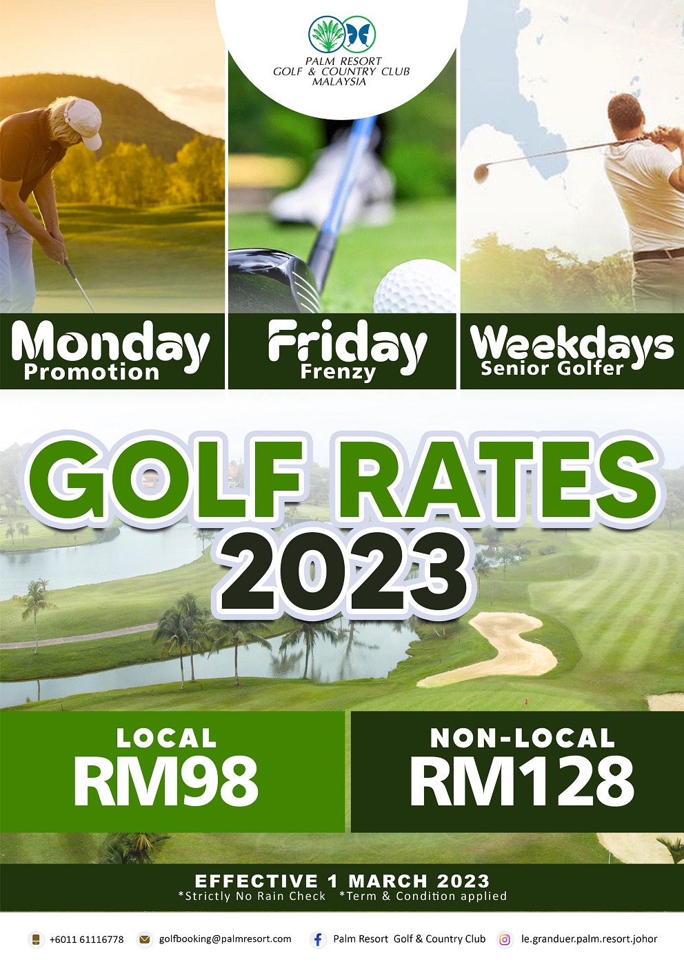 Golf Rates 2023