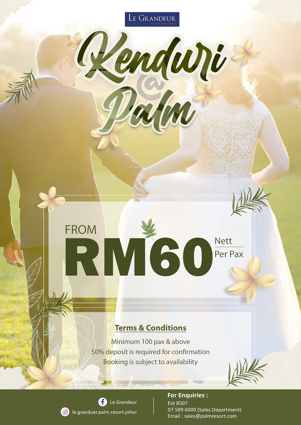 Kenduri @ Palm Wedding Package