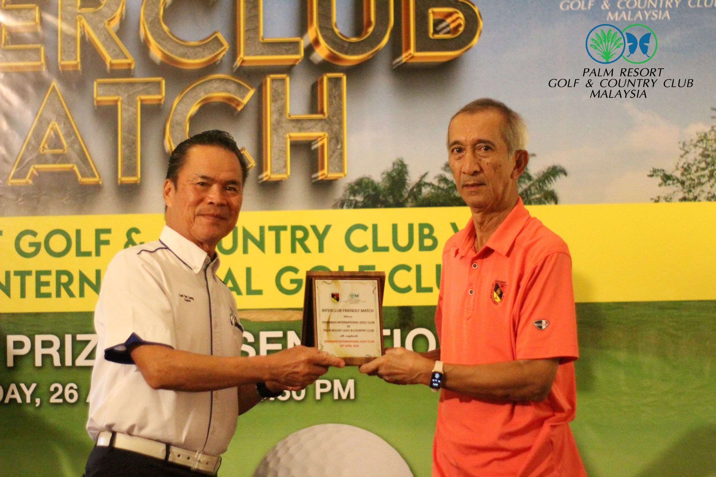 Interclubmatch PRGCC vs SIGC