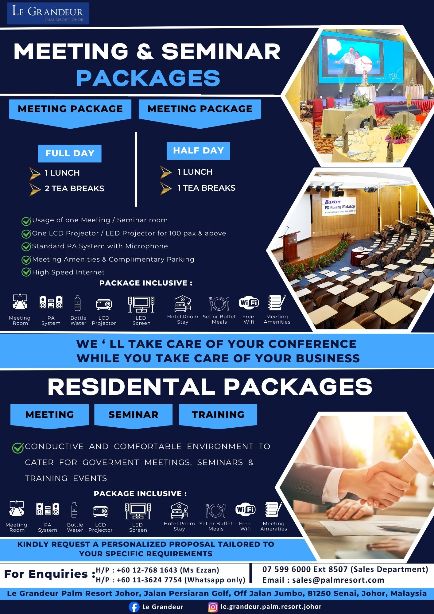 Meeting, Seminar and Conference