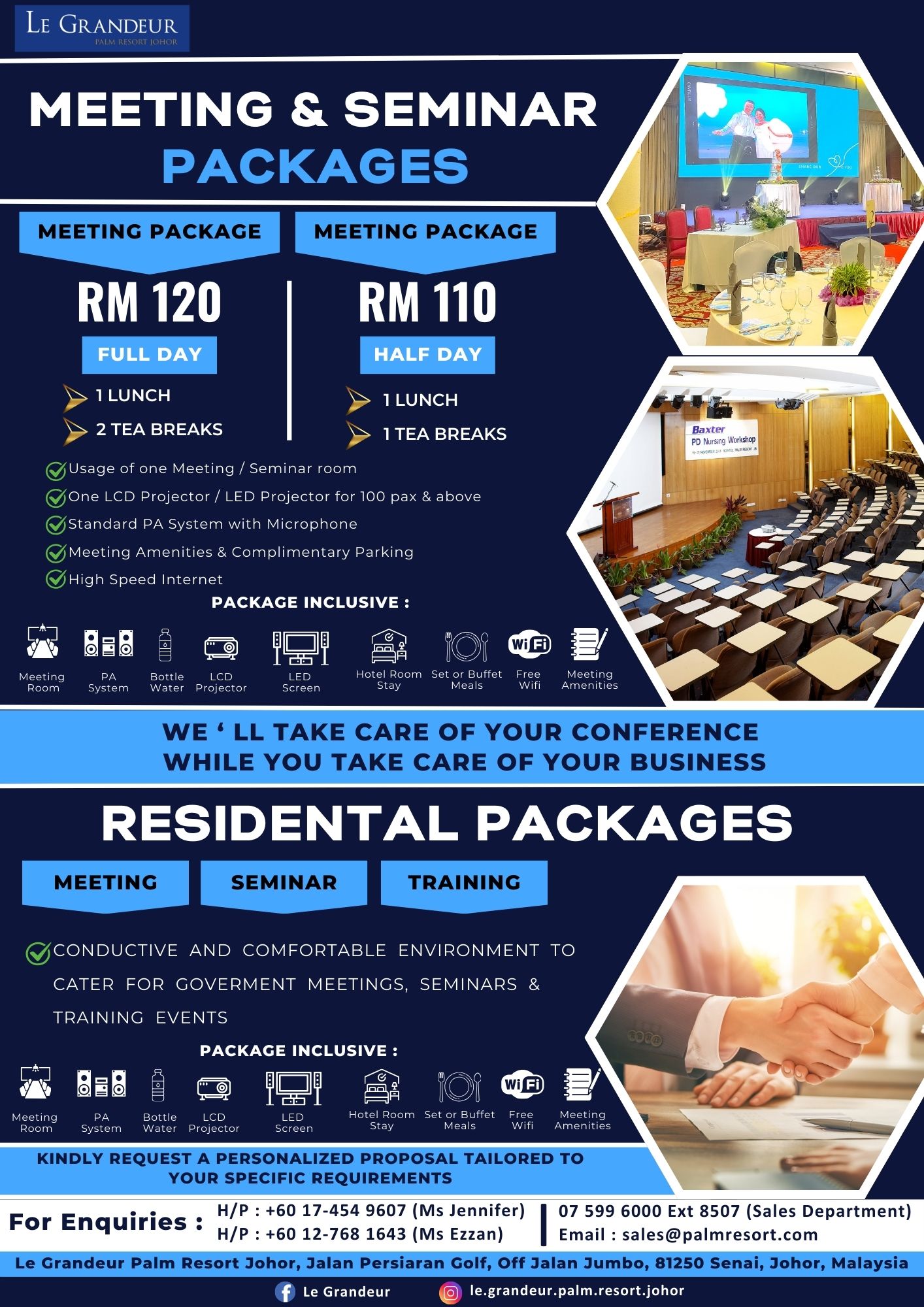 Meeting, Seminar and Conference